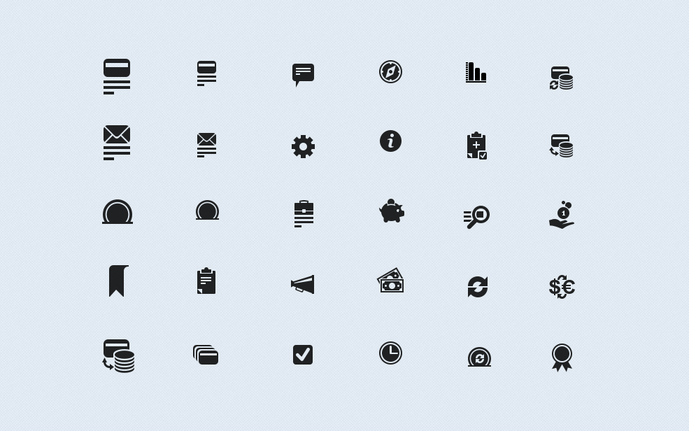 Icons for the web-site